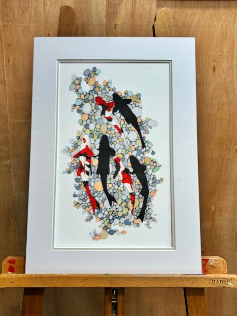 Three Koi Fine Art Print