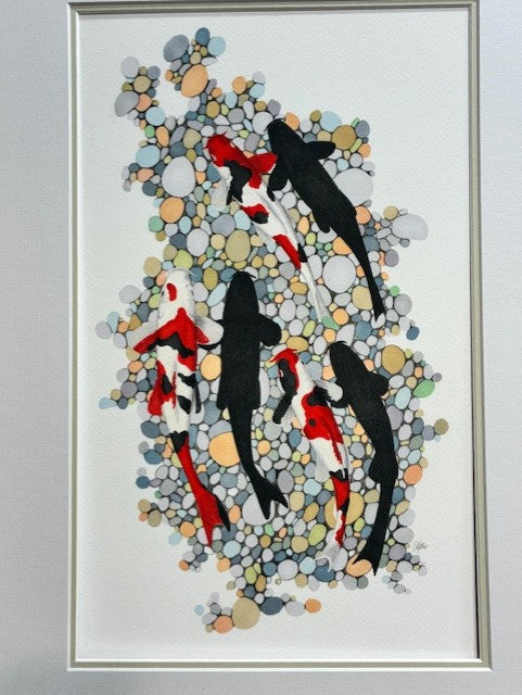 Three Koi Fine Art Print