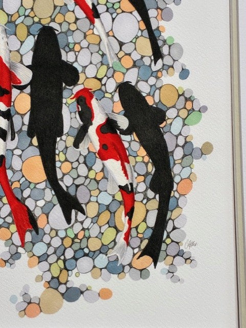 Three Koi Fine Art Print
