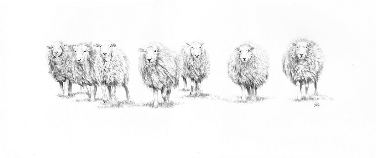 The Magnificent Seven -Limited Edition Giclee Print